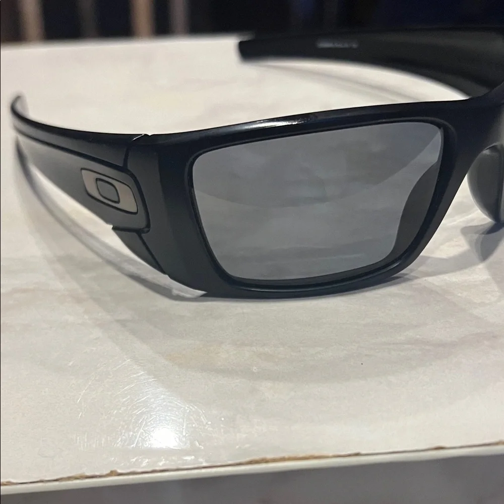 Polarized Oakley Black Frame Fuel Cell Sunglasses